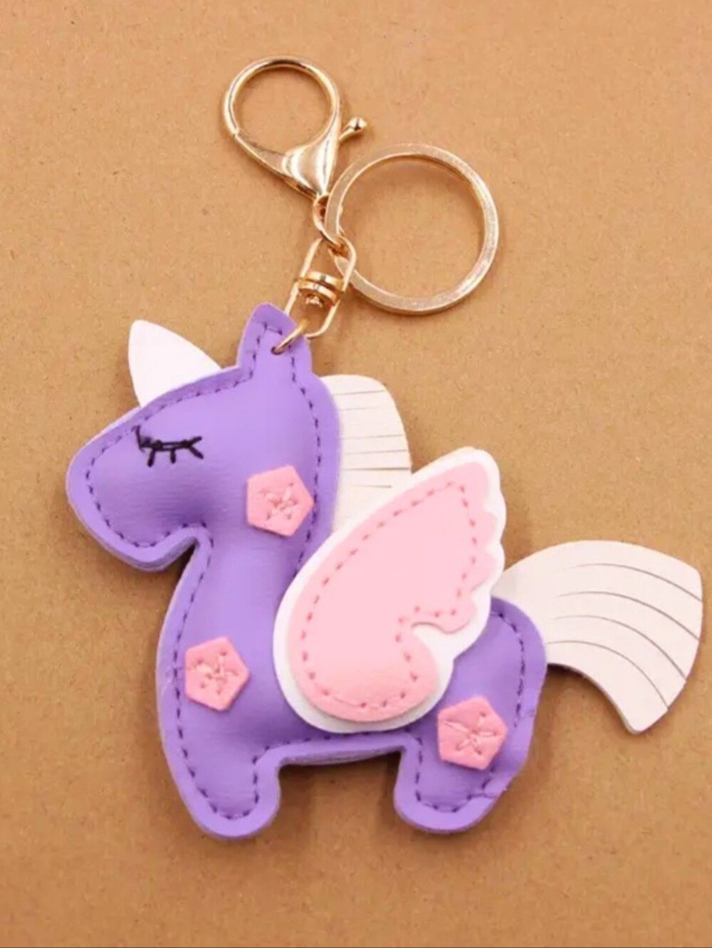 Unicorn Keychain Charm - Picture 5 of 5